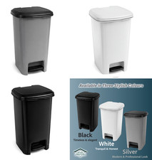 Slim pedal bin waste garbage - pedal,