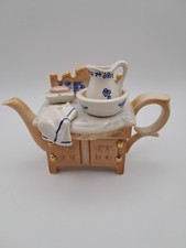 Vintage PAUL CARDEW Designs Old Country Washstand Mini Porcelain Tea Pot