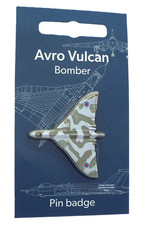 Vulcan Bomber 3D Enamel Pin