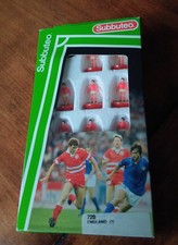 Subbuteo England 2nd Kit Ref 720 63000 Series England Football Red Strip