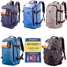 40x25x20 Ryanair Under Seat Carry On Luggage Backpack - TRAVEL FLIGHT CABIN BAG