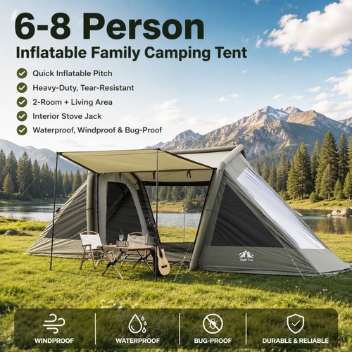 Glamping inflatable tent large - inflatable,