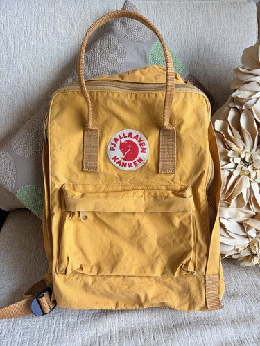 Fjallraven kanken mustard - fjallraven,