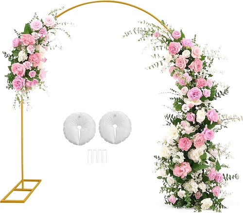 Balloon arch backdrop white - balloon,