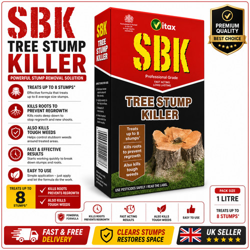 Sbk tree stump killer - stump, kills