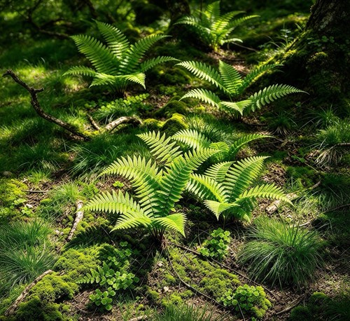 Large dryopteris atrata - dryopteris,