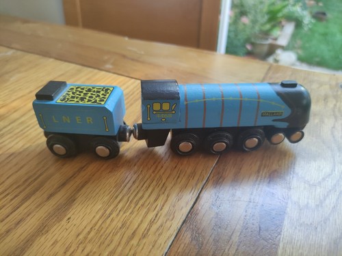 Wooden train bigjigs mallard - bigjigs,