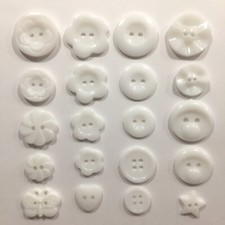 White buttons - flower