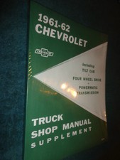 1962 CHEVROLET TRUCK SHOP