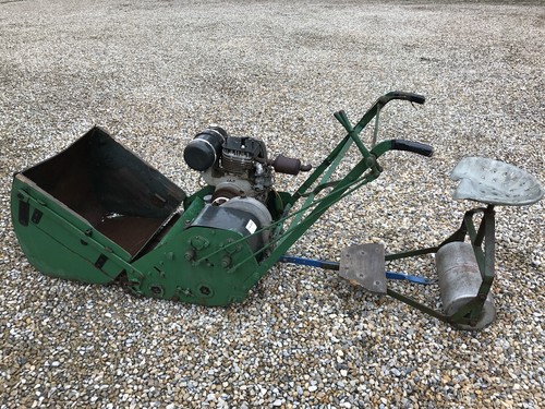 Vintage lawn mower - lawn,