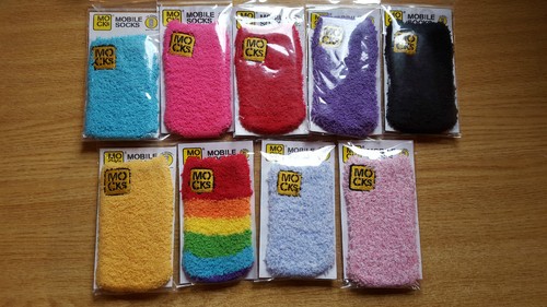 Mocks fluffy phone sock - , cover
