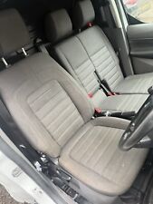 2019 FORD TRANSIT CONNECT LIMITED FRONT 3 SEAT SET DRIVERS SEAT HEATED BULKHEAD