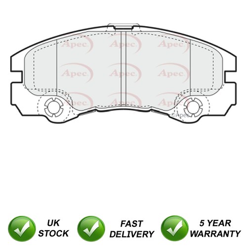Brake pads set - pads, front