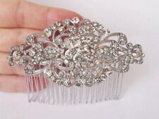 Silver Crystal Art Deco Bride