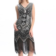 1920s vintage bead dress