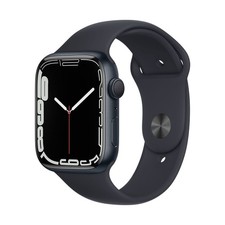 Apple Watch Series 7 (Gps, 45mm) Midnight Aluminium Case + Black Strap