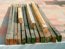 Batch of 16 used reclaimed oak Joists 4 various lengths -  41" 80" 103" & 10FT
