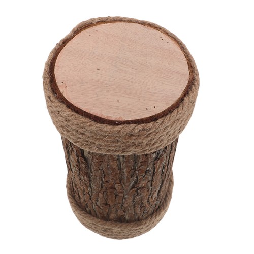 Simulated wood pile decoration - simulated,