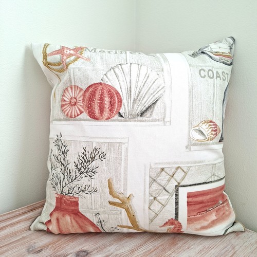 Seaside beach coastal cushion - beach,