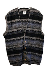 NEW FAST XL Knitted Vest Wool