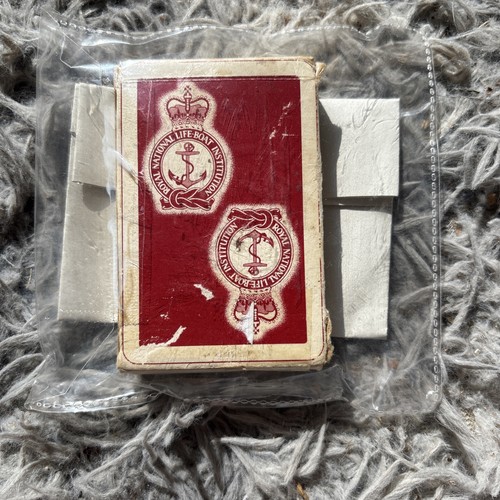 Vintage rnli playing cards - vintage,