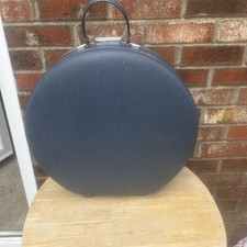 VTG American Tourister Tiara Round Hat Box Case  Suitcase 20" Second Read Desc