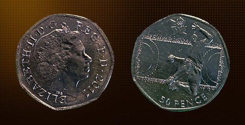 2011 50p olympic handball - gb,