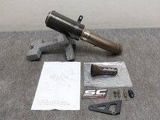 Ducati Hypermotard 821 939 SC PROJECT Slip on Stainless Carbon Muffler Exhaust