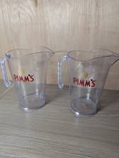 1.5ltr Plastic Pimms Pitcher Jug Set Of 2 Cocktail Party Man Cave Home Bar 