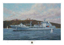 RFA TIDESPRING off Falmouth -