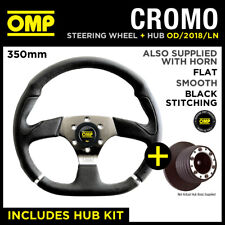 OMP 350mm CHROME STEERING WHEEL & HUB KIT fits VW LUPO ALL / GTI 98-