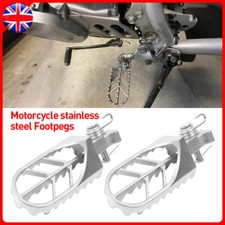 1 Pair Stainless Steel Wide