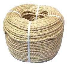 10mm Natural Sisal Rope x 50