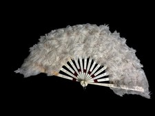 Antique Ostrich Feather Plume