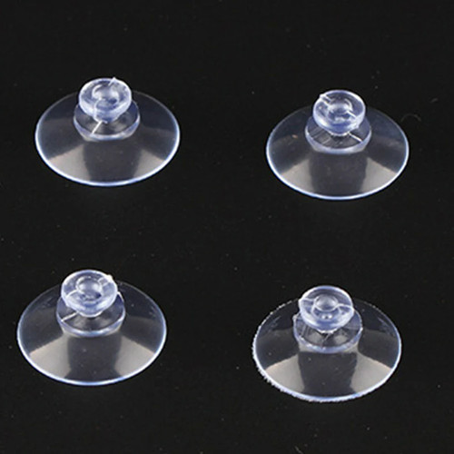 Clear transparent suction - clear,