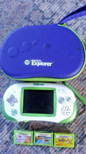 Leapfrog Leapster Explorer Handheld Console Plus Case 3 Games