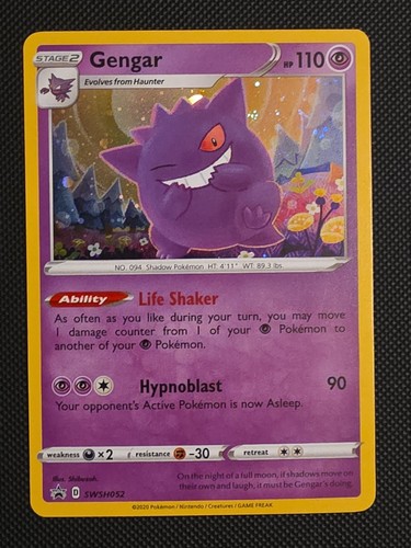 Pokémon tcg gengar - pokémon, swsh052
