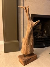 Decorative Wooden Sculpture Home Decor Ornament Abstract