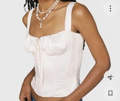 Miaou corset white - miaou, xs