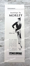 Morley Stockings Gloves Ladies Hosiery Underwear 1935 vintage print advert