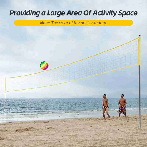 Beach volleyball net set with - net,