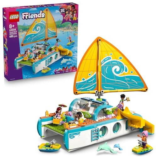 Lego friends boat - lego, adventure