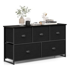 5-Drawer Dresser with Fabric