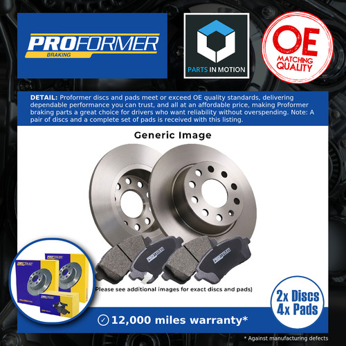 Solid brake discs and pads - solid,