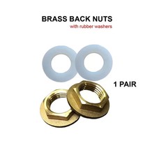 BRASS BACK NUTS FOR BASIN SINK