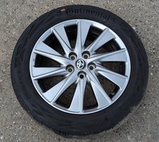 TOYOTA YARIS MK4 XP210 20-25 16" ALLOY WHEEL 195/55/16 CONTINENTAL TYRE M3