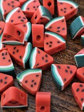 30 bright red watermelon fruit