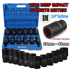 12PCS 3/4 Inch Drive Deep