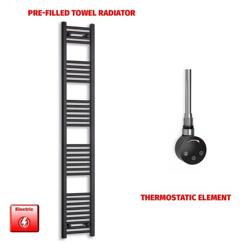 Black pre filled electric - black,
