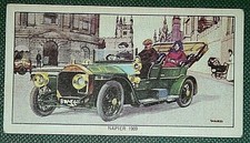 NAPIER  1909 CAR     Illustrated Colour Card